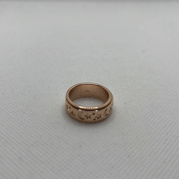 Spinner Ring in RG Over Copper - Picture 6 of 7